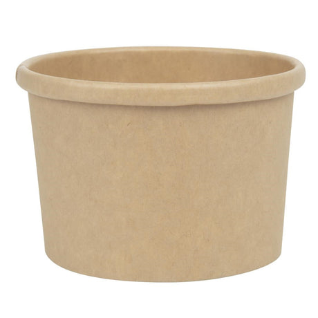 Colpac Recyclable Kraft Microwavable Soup Cups (Pack of 500) JD Catering Equipment Solutions Ltd