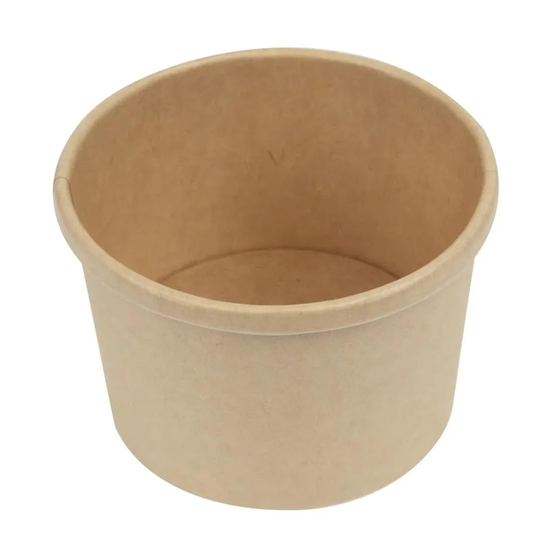 FA366 Colpac Recyclable Kraft Microwavable Soup Cups (Pack of 500) - JD Catering Equipment Solutions Ltd