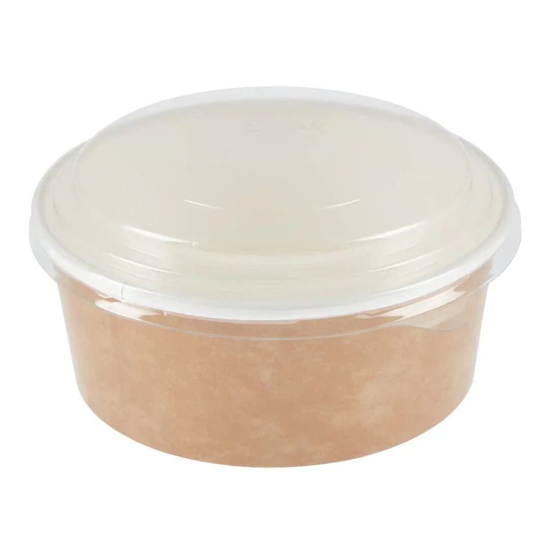 FA373 Colpac Recyclable Kraft Salad Pots With Lid (Pack of 150) - JD Catering Equipment Solutions Ltd