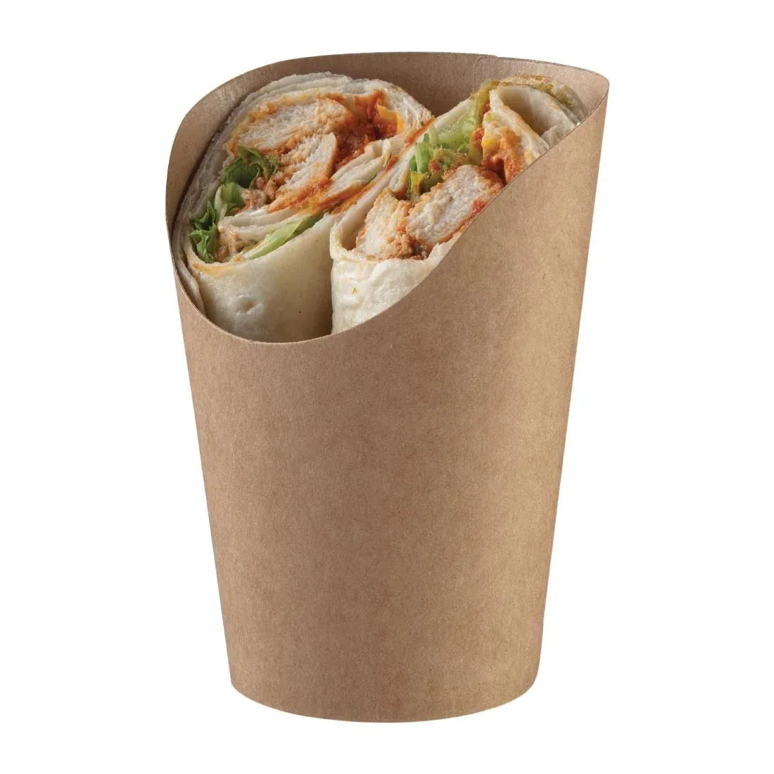 FA377 Colpac Recyclable Kraft Wrap Scoops (Pack of 1000) - JD Catering Equipment Solutions Ltd