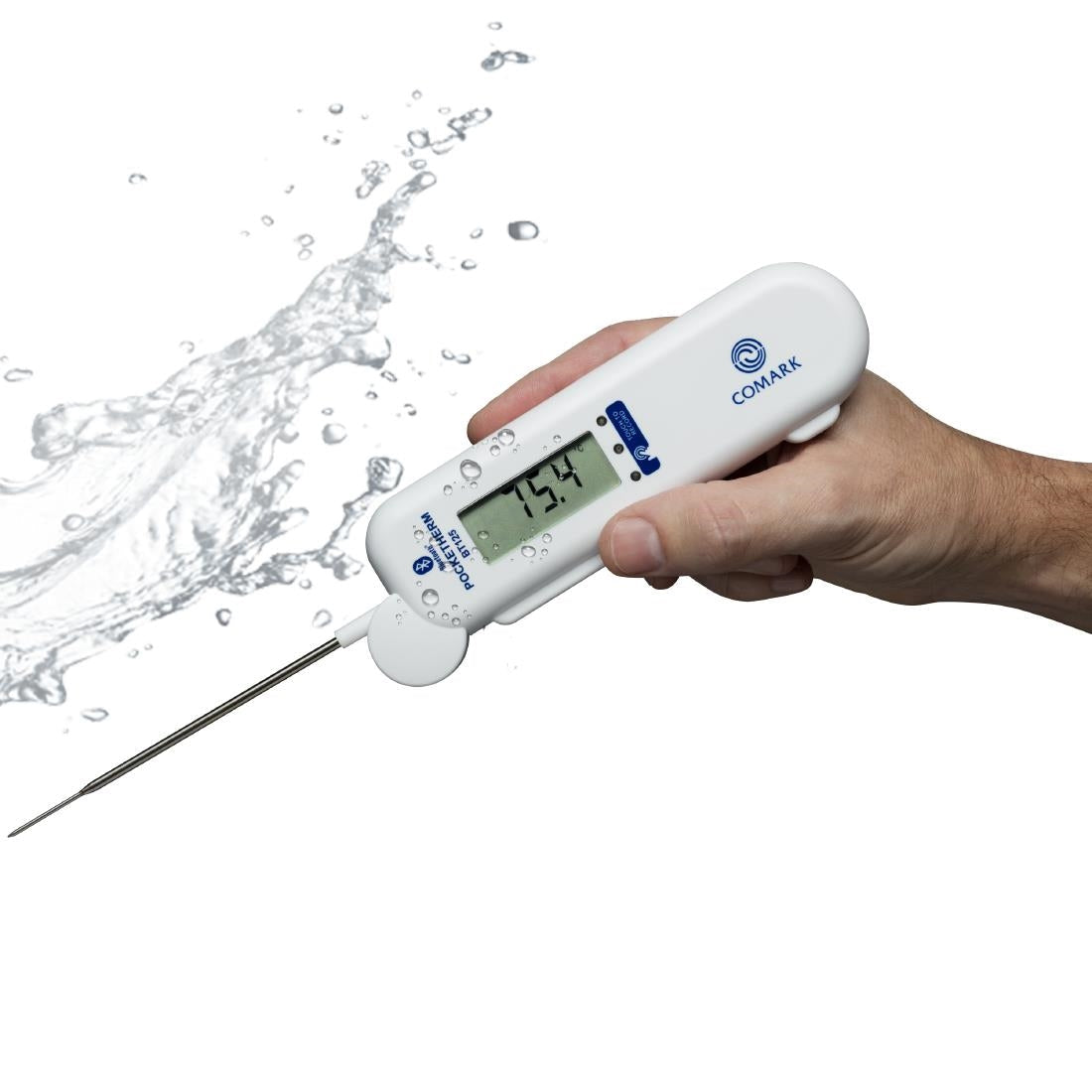 Comark Bluetooth Digital Folding Waterproof Thermometer JD Catering Equipment Solutions Ltd
