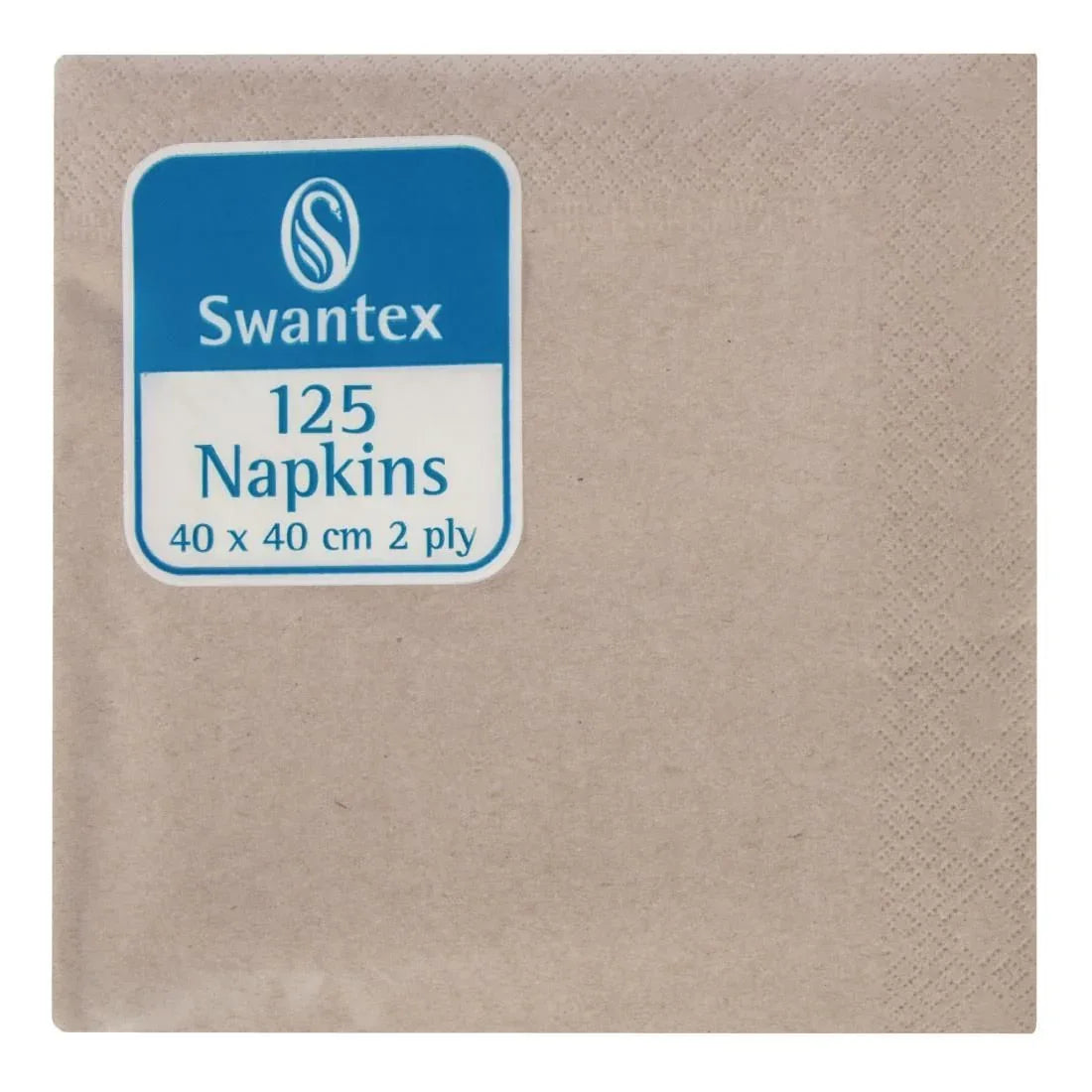 Compostable Kraft Dinner Napkins 400mm (Pack of 2000) JD Catering Equipment Solutions Ltd