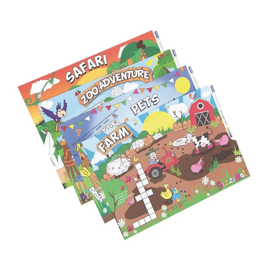 CM732 Crafti's Kids Activity Sheet Assorted Designs (Pack of 500) - JD Catering Equipment Solutions Ltd