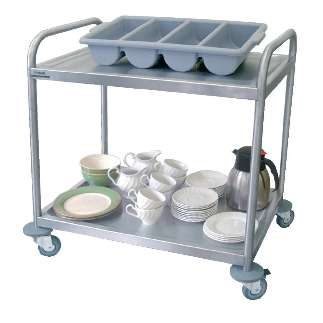 CF683 Craven 2 Tier Serving Trolley - JD Catering Equipment Solutions Ltd