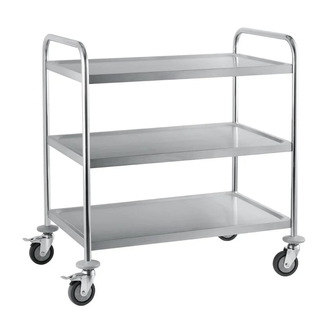 P479 Craven Stainless Steel 3 Tier Clearing Trolley - JD Catering Equipment Solutions Ltd