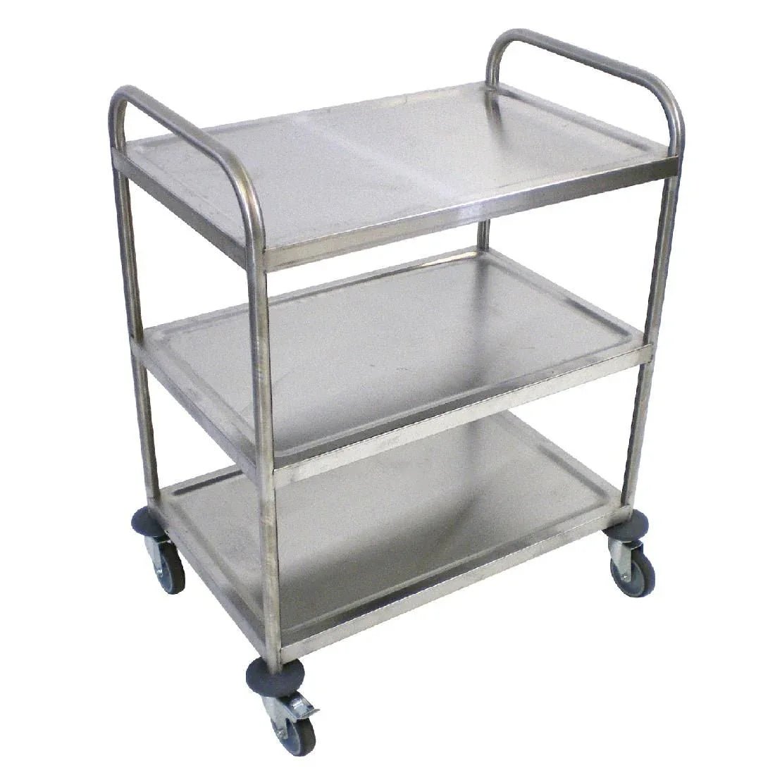 P479 Craven Stainless Steel 3 Tier Clearing Trolley - JD Catering Equipment Solutions Ltd