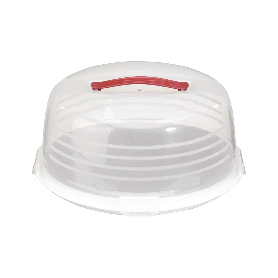 Curver Round Cake Box White 350mm JD Catering Equipment Solutions Ltd