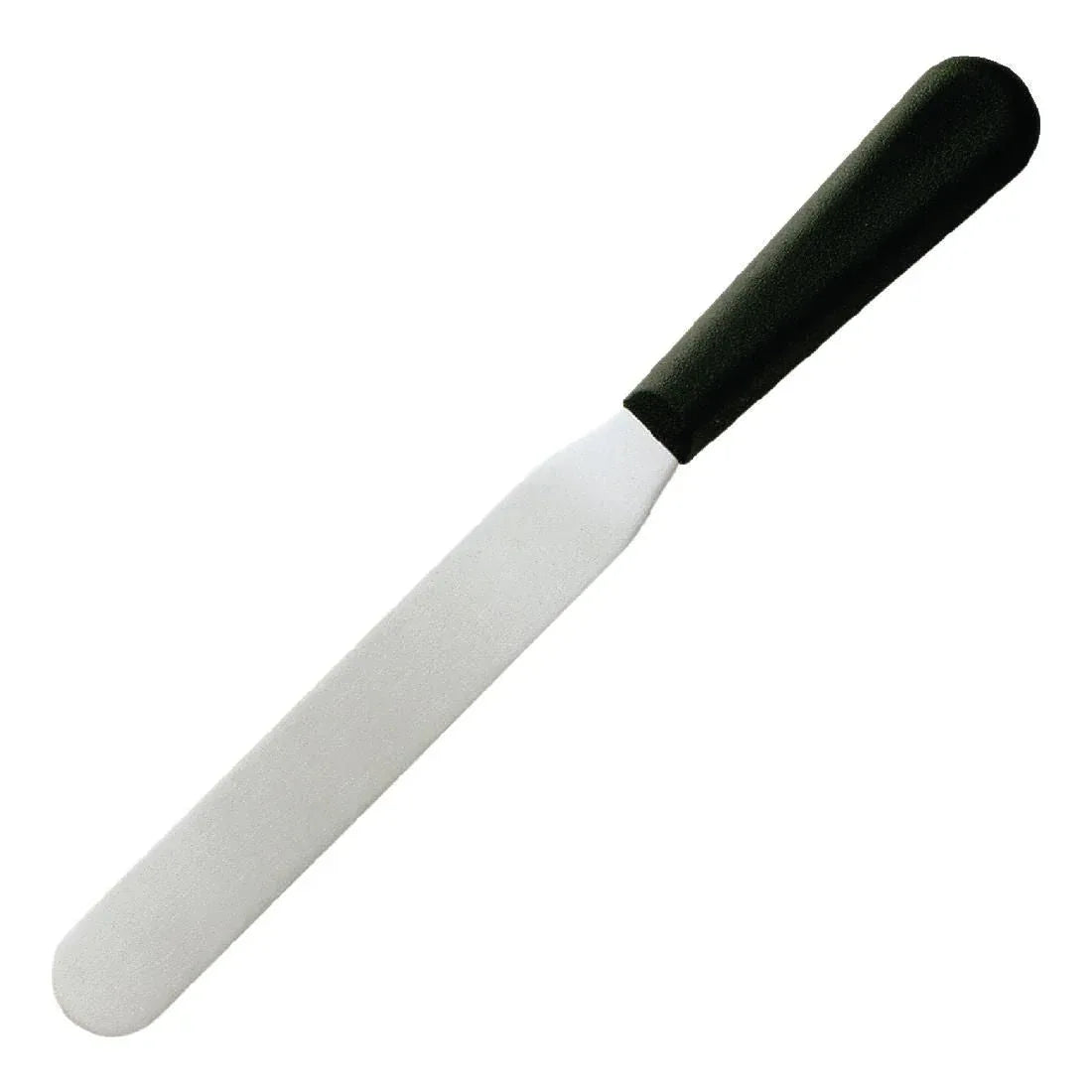 D404 Hygiplas Straight Blade Palette Knife Black 20.5cm - JD Catering Equipment Solutions Ltd