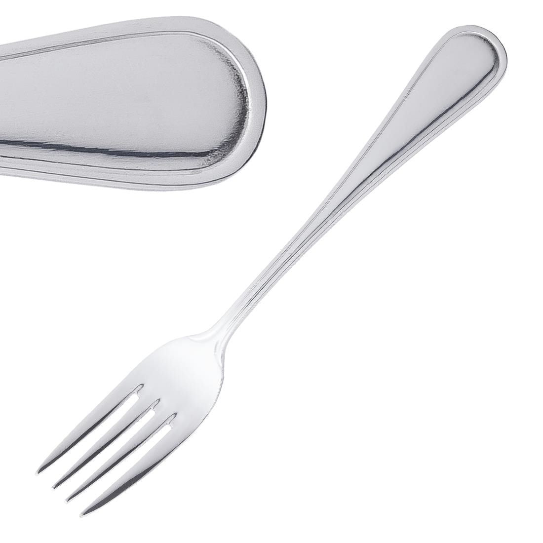 D508 Olympia Mayfair Dessert Fork (Pack of 12) JD Catering Equipment Solutions Ltd