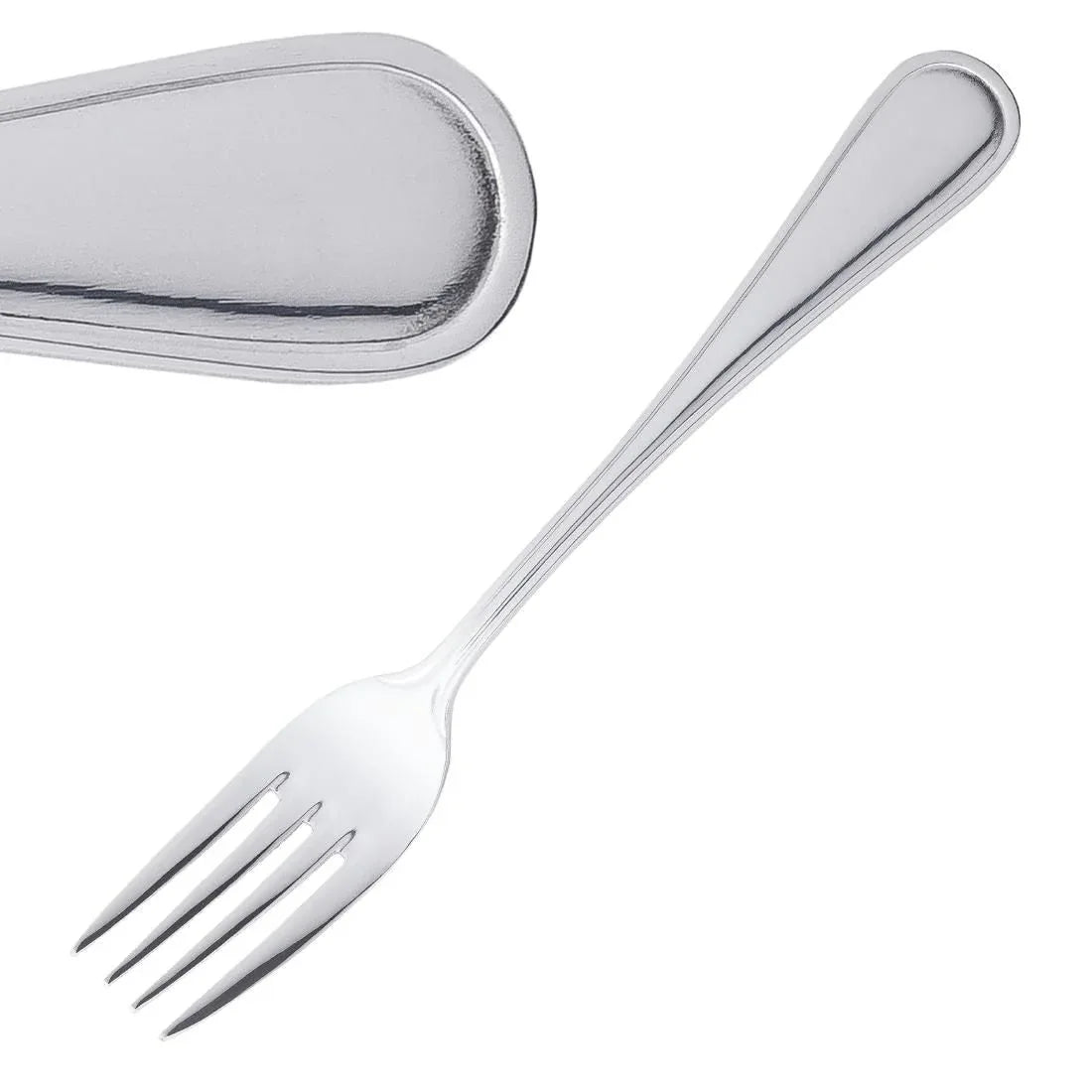 D508 Olympia Mayfair Dessert Fork (Pack of 12) JD Catering Equipment Solutions Ltd