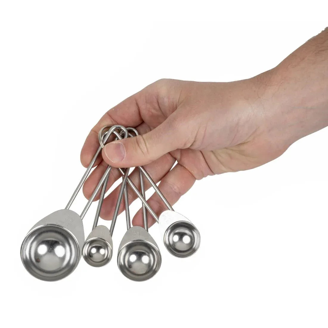 D558 Kitchen Craft Measuring Spoon Set - JD Catering Equipment Solutions Ltd