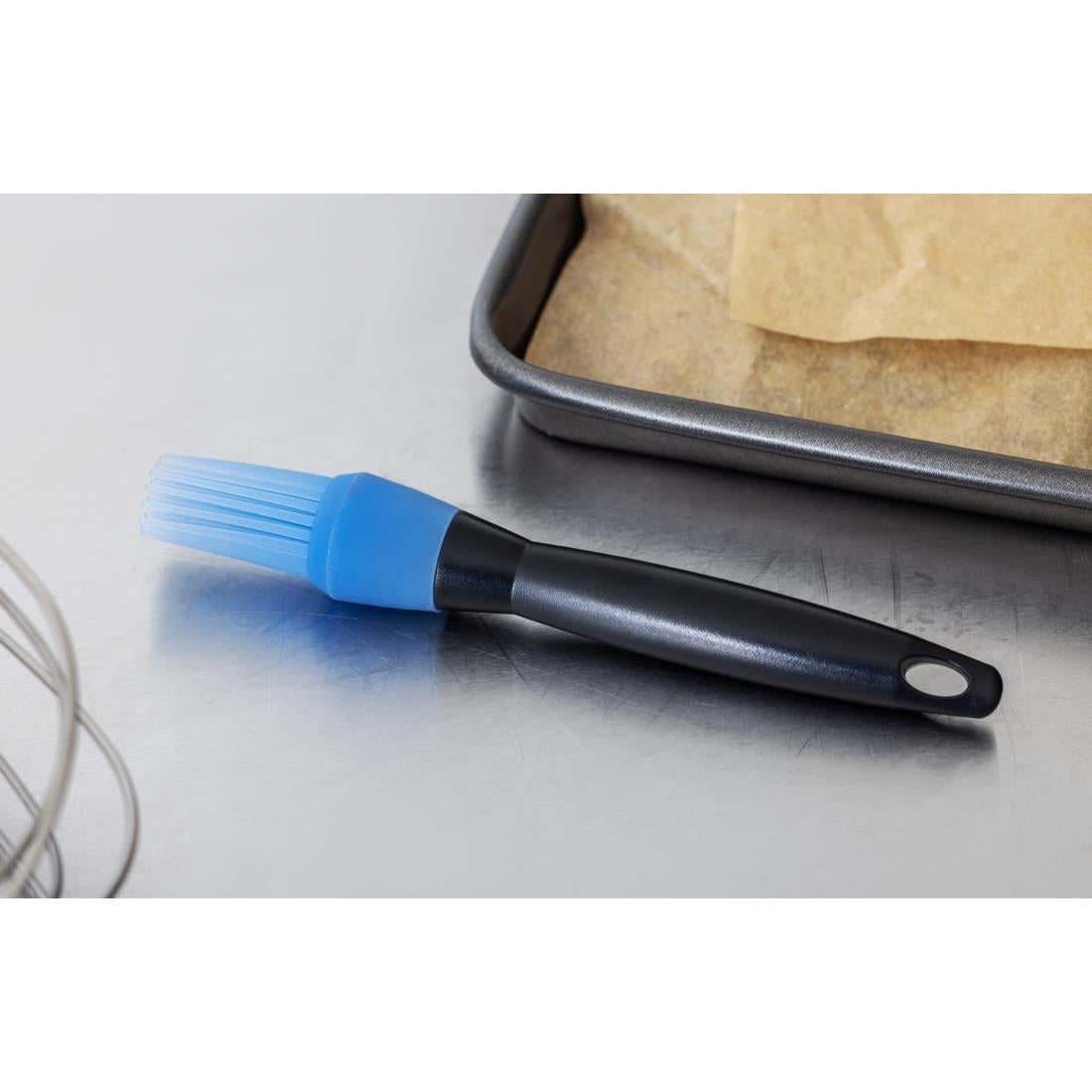 D594 Kitchen Craft Silicone Pastry or Basting Brush 25mm JD Catering Equipment Solutions Ltd