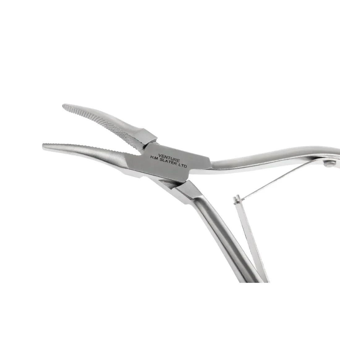 D626 Curved Blade Salmon Tweezers - JD Catering Equipment Solutions Ltd
