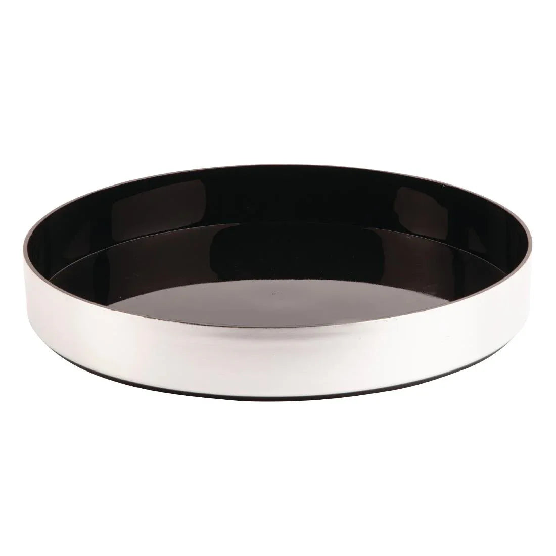D857 Olympia Aluminium Round Non-Slip Drinks Tray 330mm - JD Catering Equipment Solutions Ltd