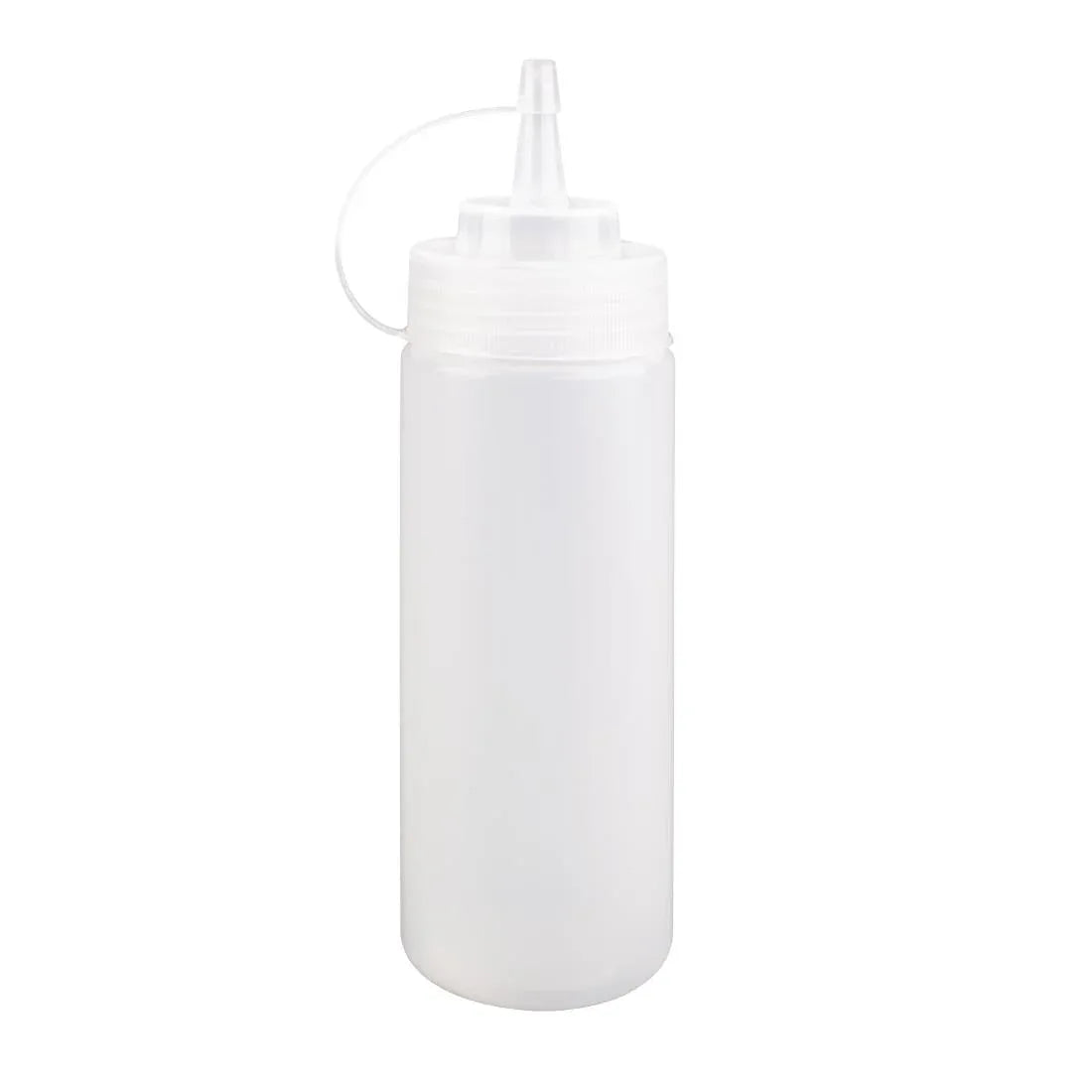 DA113 Nisbets Essentials Squeeze Sauce Bottles 12oz (Pack of 6) - JD Catering Equipment Solutions Ltd