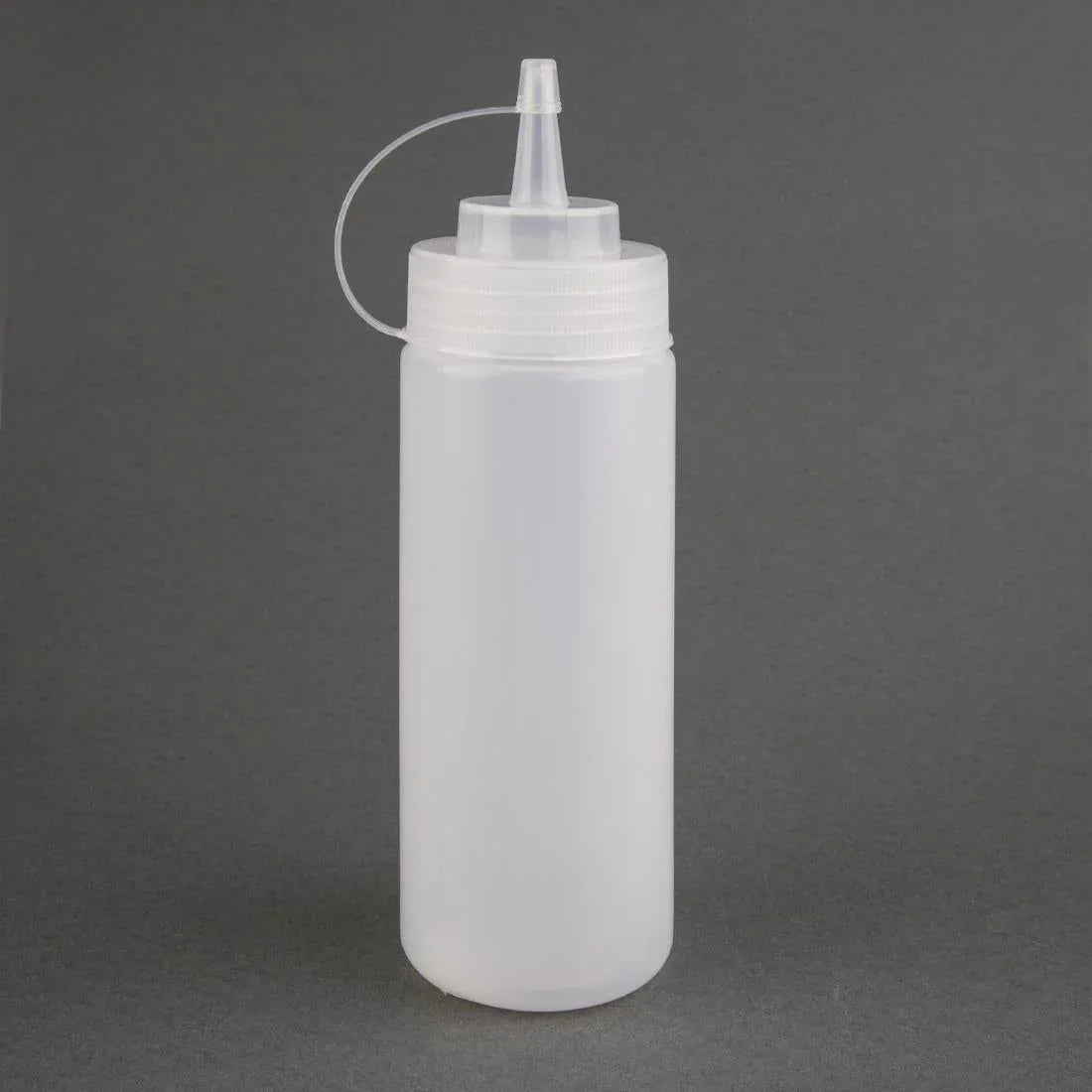 DA113 Nisbets Essentials Squeeze Sauce Bottles 12oz (Pack of 6) - JD Catering Equipment Solutions Ltd