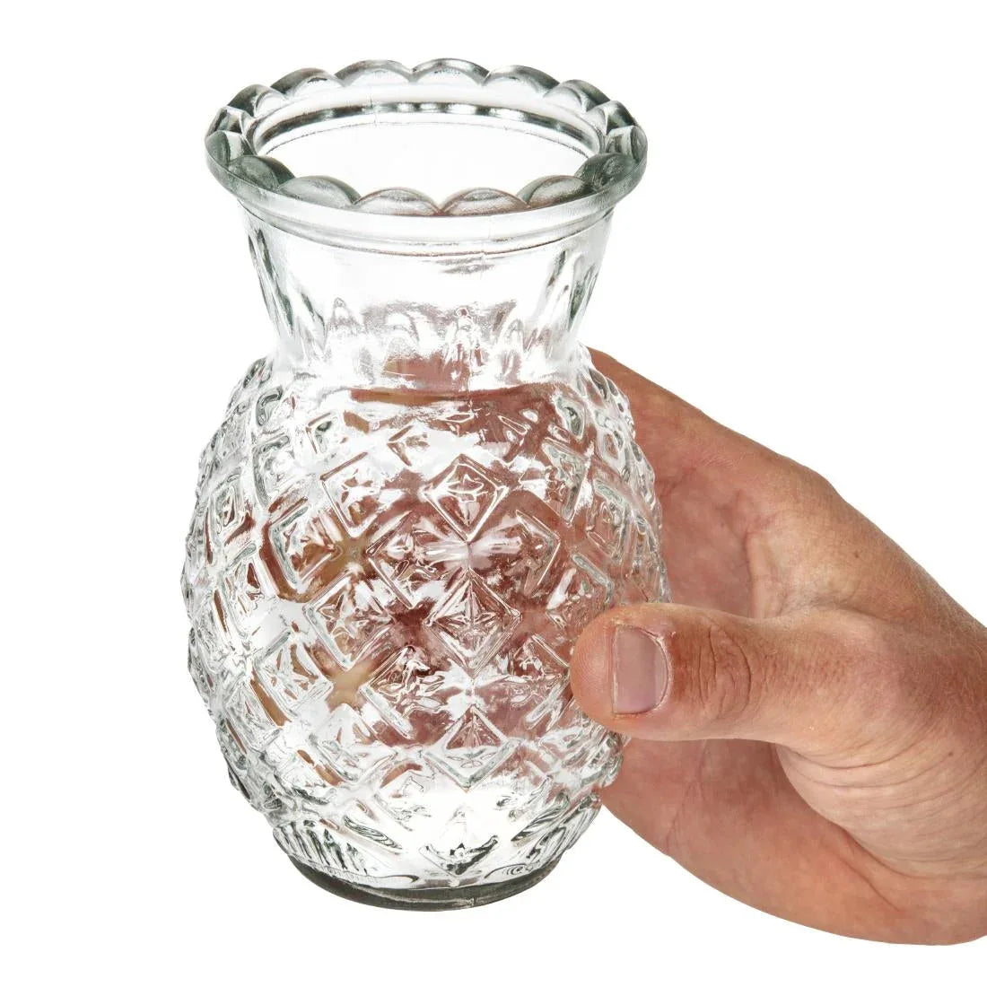 DA139 Utopia Hawaii Pineapple Glass 570ml (Pack of 6) - JD Catering Equipment Solutions Ltd