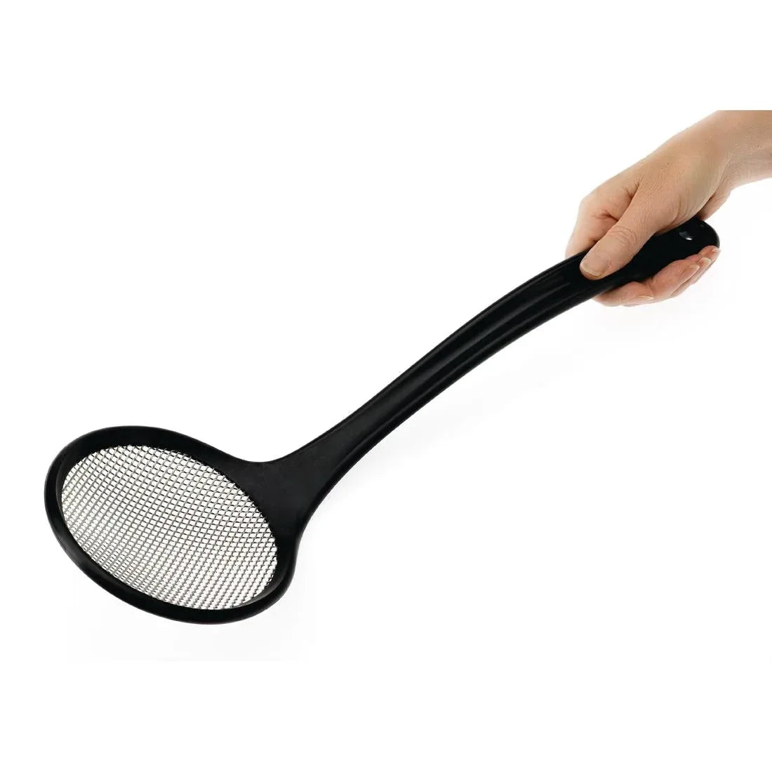 DA215 Matfer Bourgeat Skim All Mesh Serving Spoon 410mm - JD Catering Equipment Solutions Ltd