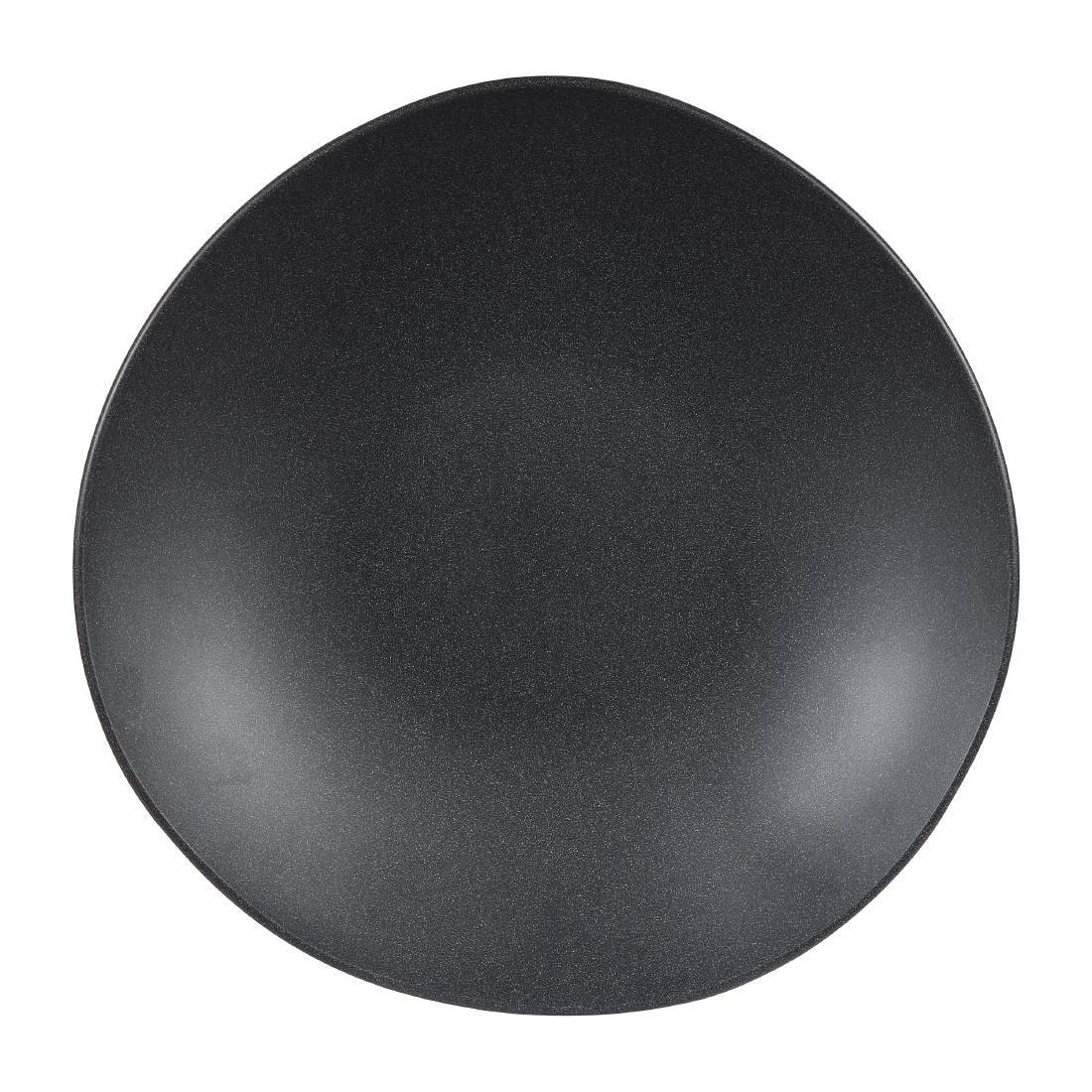 DA219 Alchemy Melamine Trace Granite Black Melamine Bowl 320mm (Pack of 4) - JD Catering Equipment Solutions Ltd
