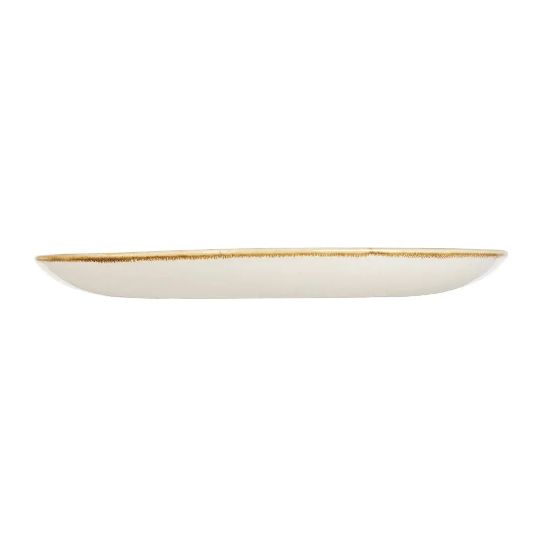 DA268 Churchill Studio Prints Homespun Stone Grey Coupe Plate 288mm (Pack of 12) - JD Catering Equipment Solutions Ltd