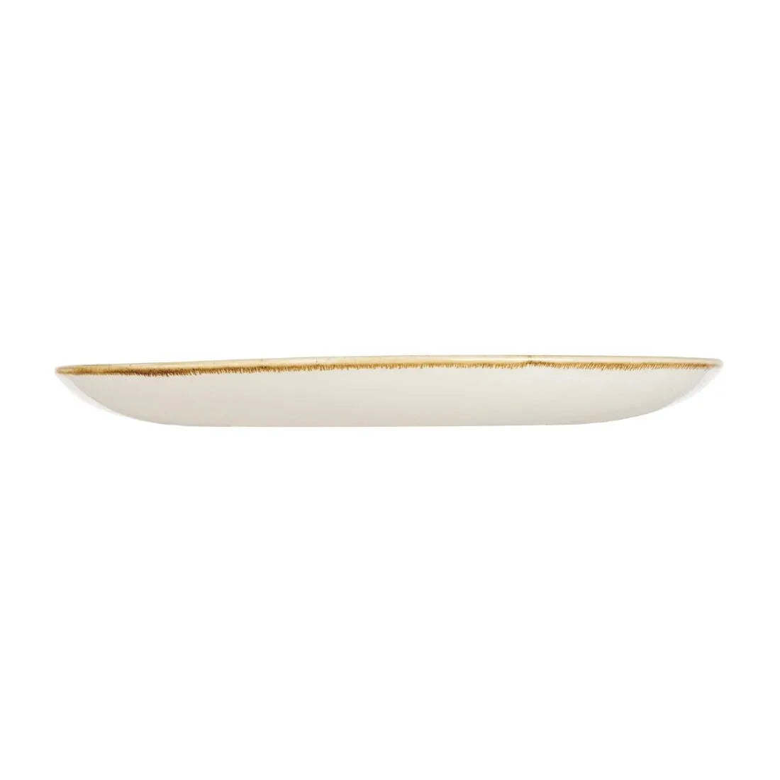 DA270 Churchill Studio Prints Homespun Stone Grey Coupe Plate 217mm (Pack of 12) - JD Catering Equipment Solutions Ltd