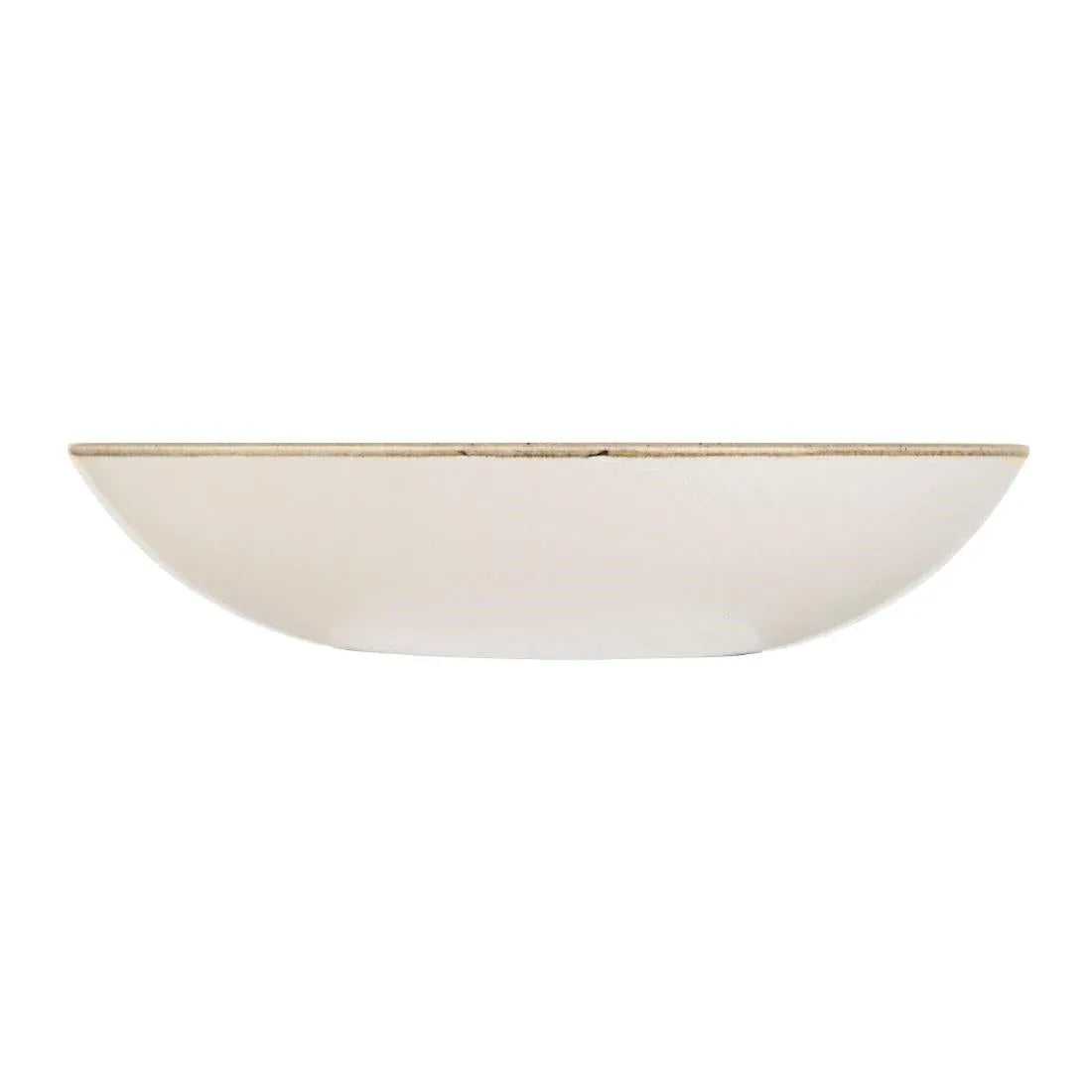 DA272 Churchill Studio Prints Homespun Stone Grey Coupe Bowl 248mm (Pack of 12) - JD Catering Equipment Solutions Ltd