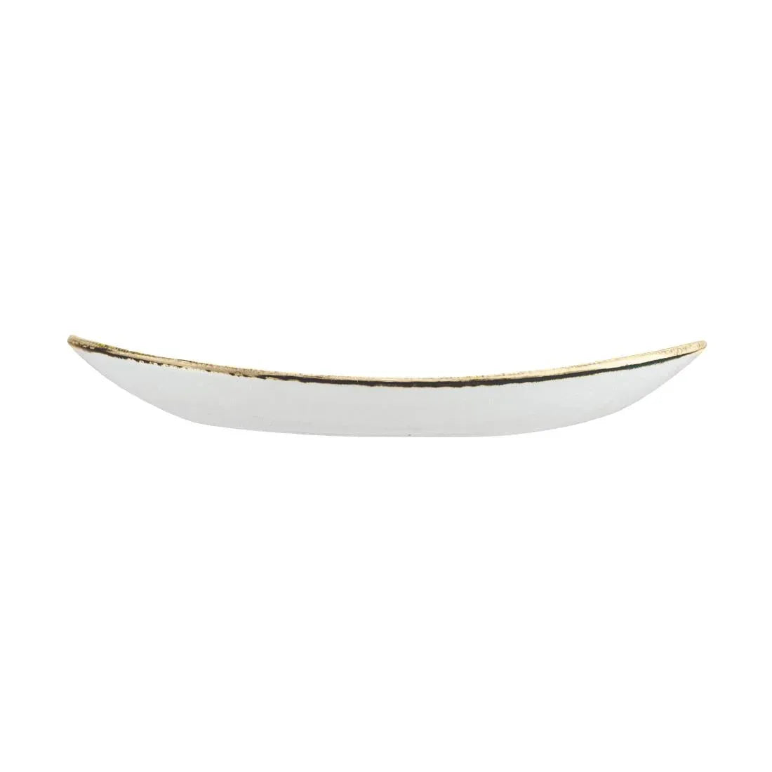 DA275 Churchill Studio Prints Homespun Stone Grey Oval Coupe Plate 270 x 229mm - JD Catering Equipment Solutions Ltd