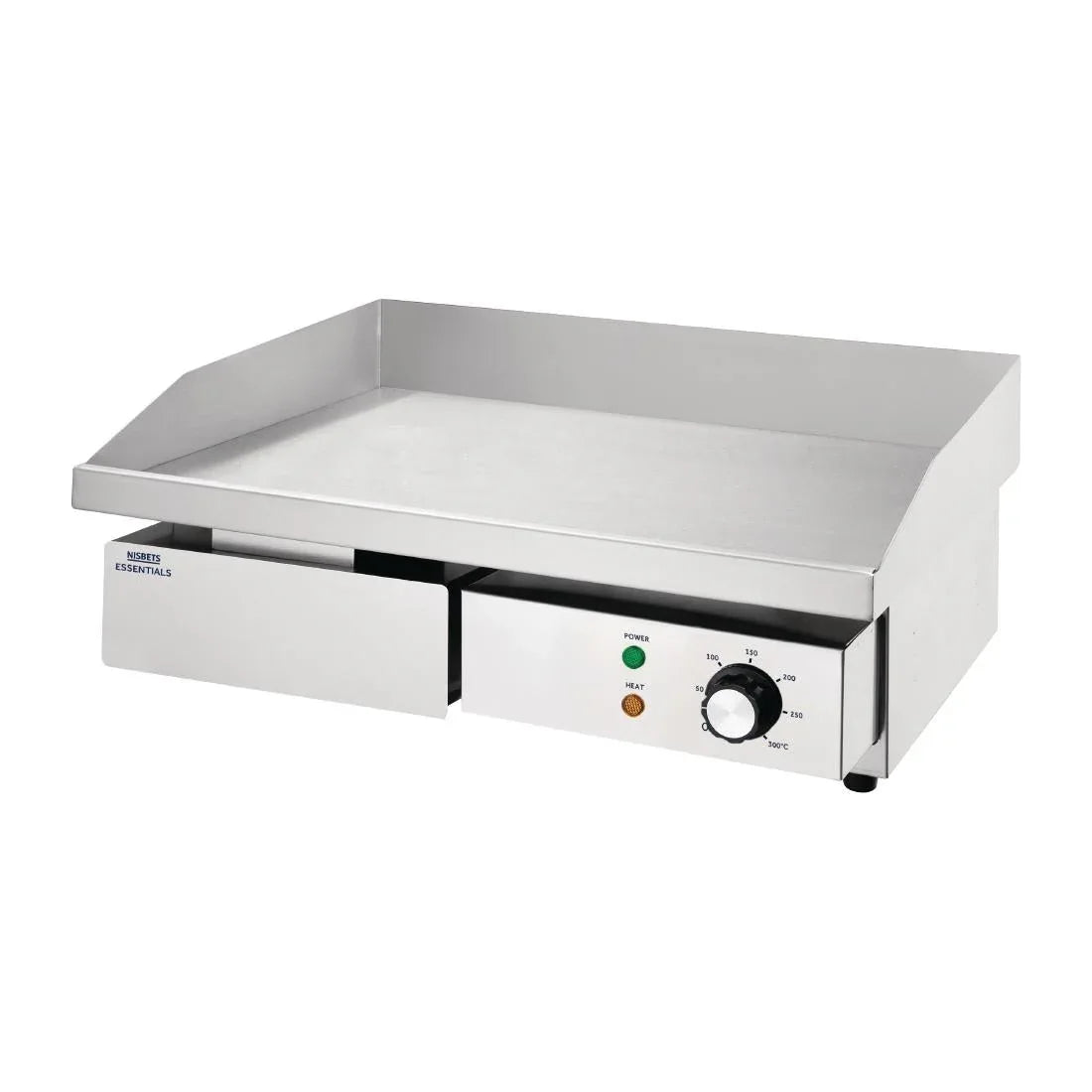 DA397 Nisbets Essentials Steel Plate Countertop Griddle - JD Catering Equipment Solutions Ltd