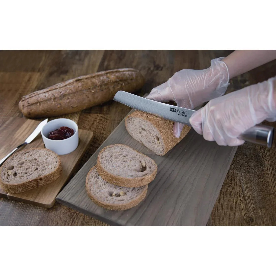 DA446 Tsuki Series 8 Bread Knife 20cm - JD Catering Equipment Solutions Ltd