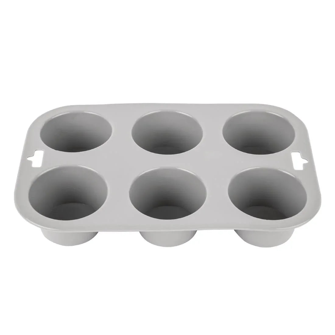 DA520 Vogue Flexible Silicone Muffin Pan 6 Cup - JD Catering Equipment Solutions Ltd