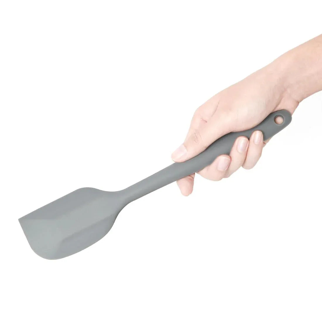 DA521 Vogue Silicone High Heat Large Spatula Grey - JD Catering Equipment Solutions Ltd