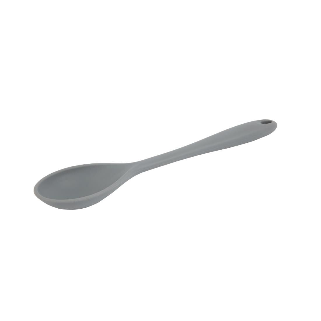 DA523 Vogue Silicone High Heat Cooking Spoon Grey JD Catering Equipment Solutions Ltd