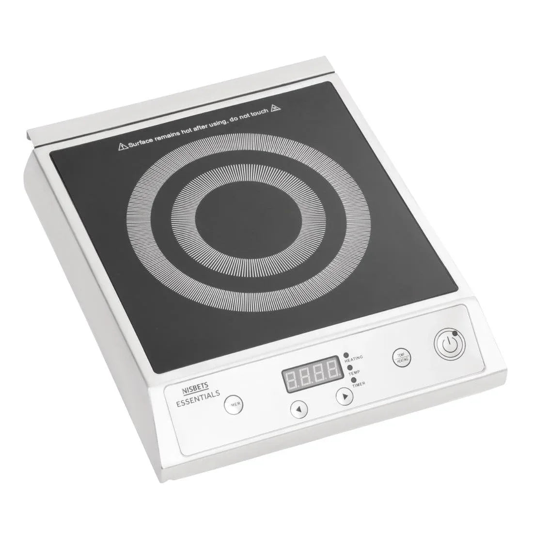 DA610 Nisbets Essentials Single Induction Hob 2.7kW - JD Catering Equipment Solutions Ltd