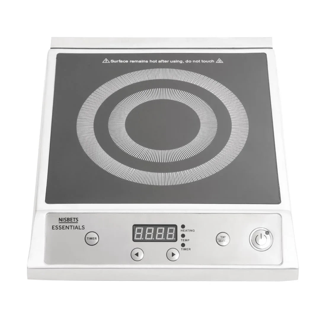 DA610 Nisbets Essentials Single Induction Hob 2.7kW - JD Catering Equipment Solutions Ltd
