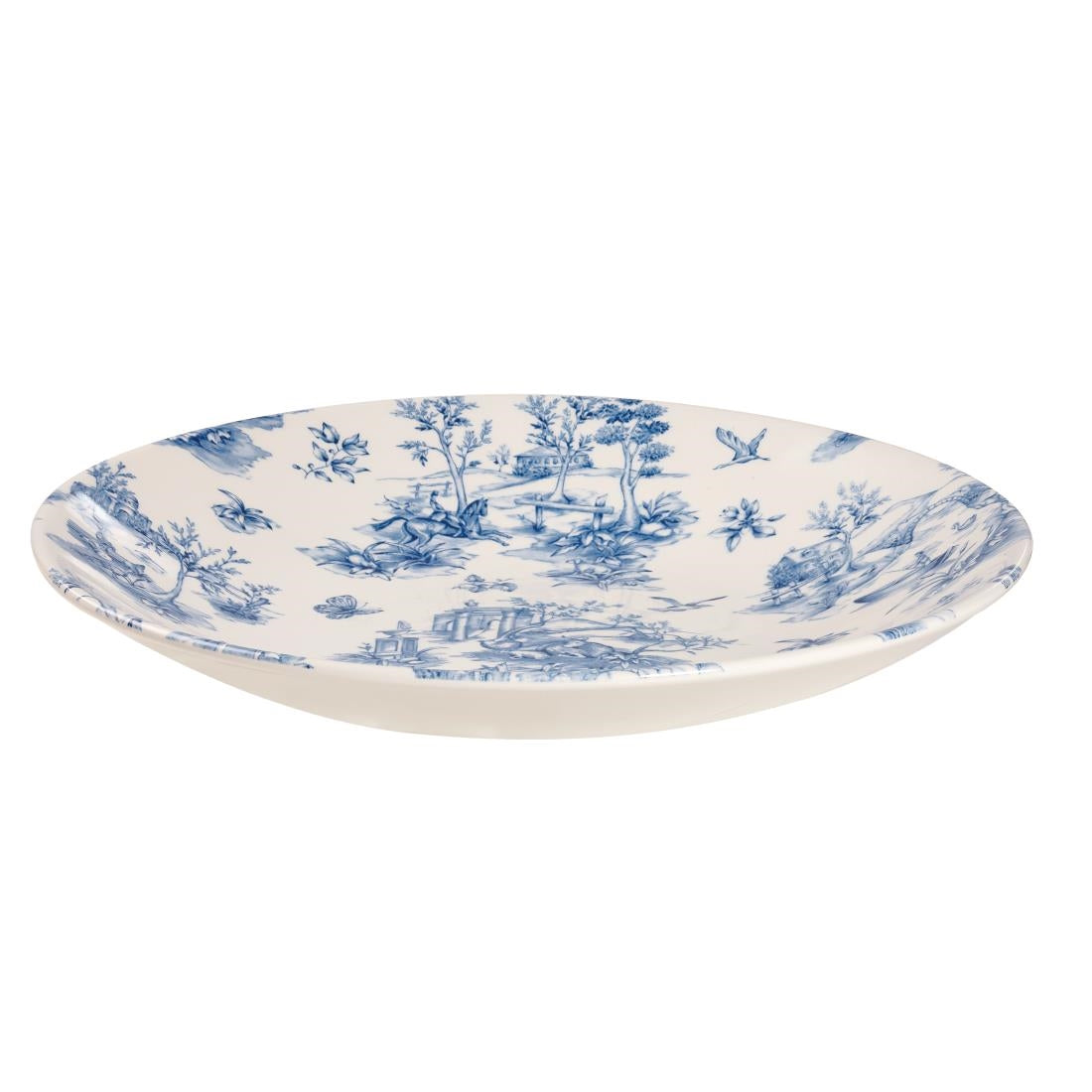 DA726 Churchill Vintage Prints Deep Coupe Plates Prague Toile 281mm (Pack of 12) JD Catering Equipment Solutions Ltd