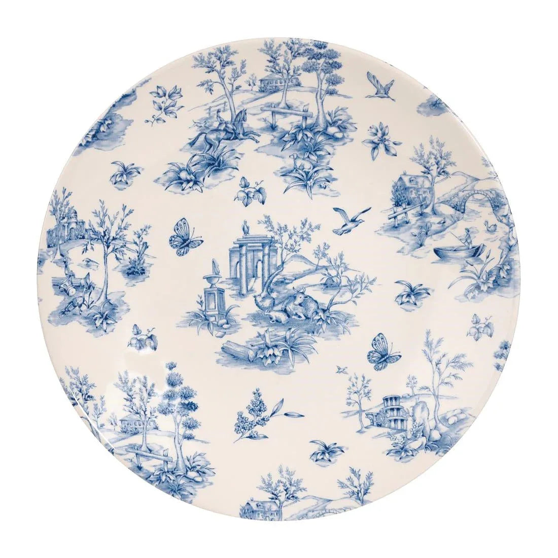 DA726 Churchill Vintage Prints Deep Coupe Plates Prague Toile 281mm (Pack of 12) - JD Catering Equipment Solutions Ltd