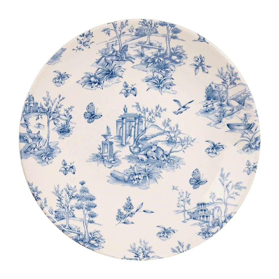 DA727 Churchill Vintage Prints Deep Coupe Plates Prague Toile 255mm (Pack of 12) - JD Catering Equipment Solutions Ltd
