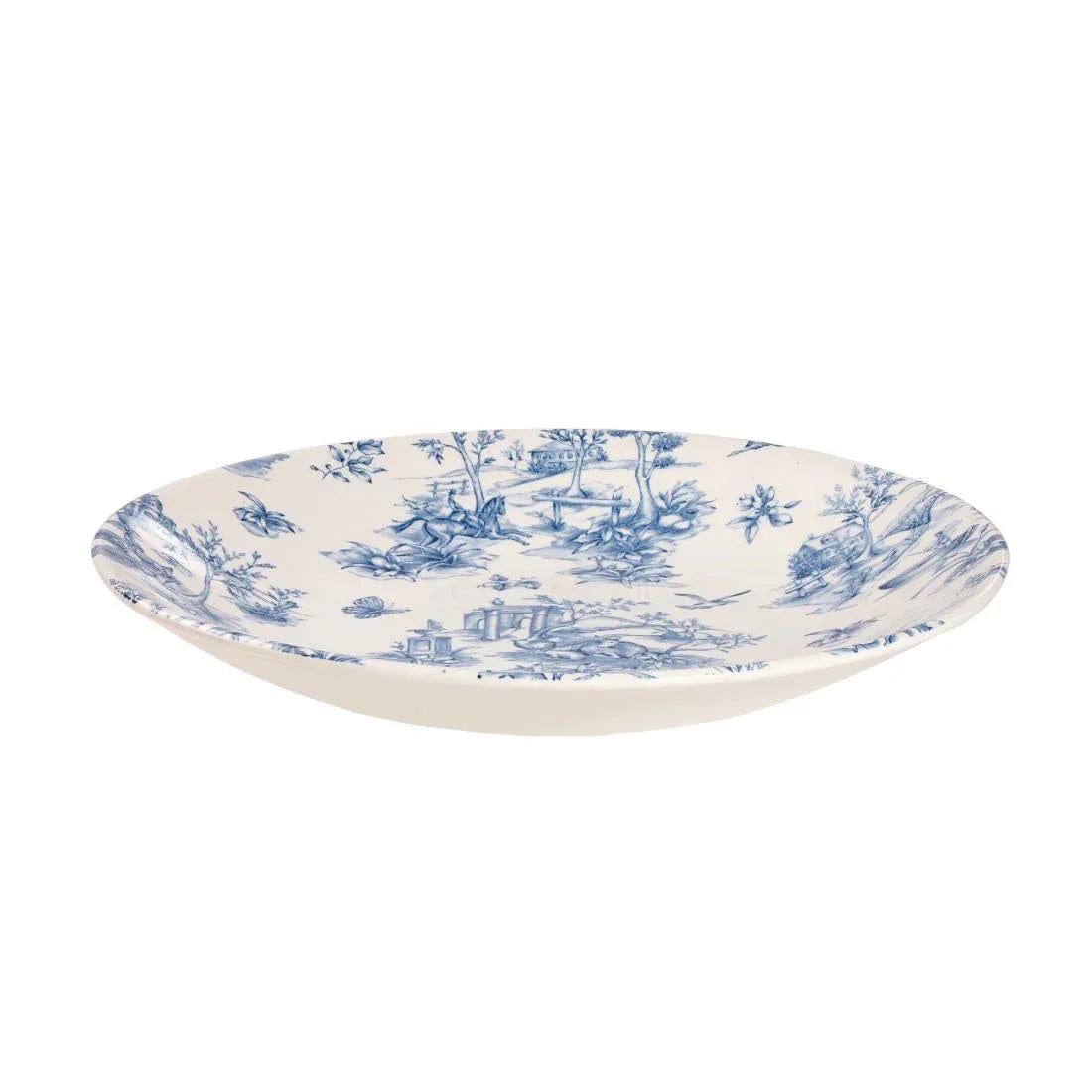 DA727 Churchill Vintage Prints Deep Coupe Plates Prague Toile 255mm (Pack of 12) - JD Catering Equipment Solutions Ltd