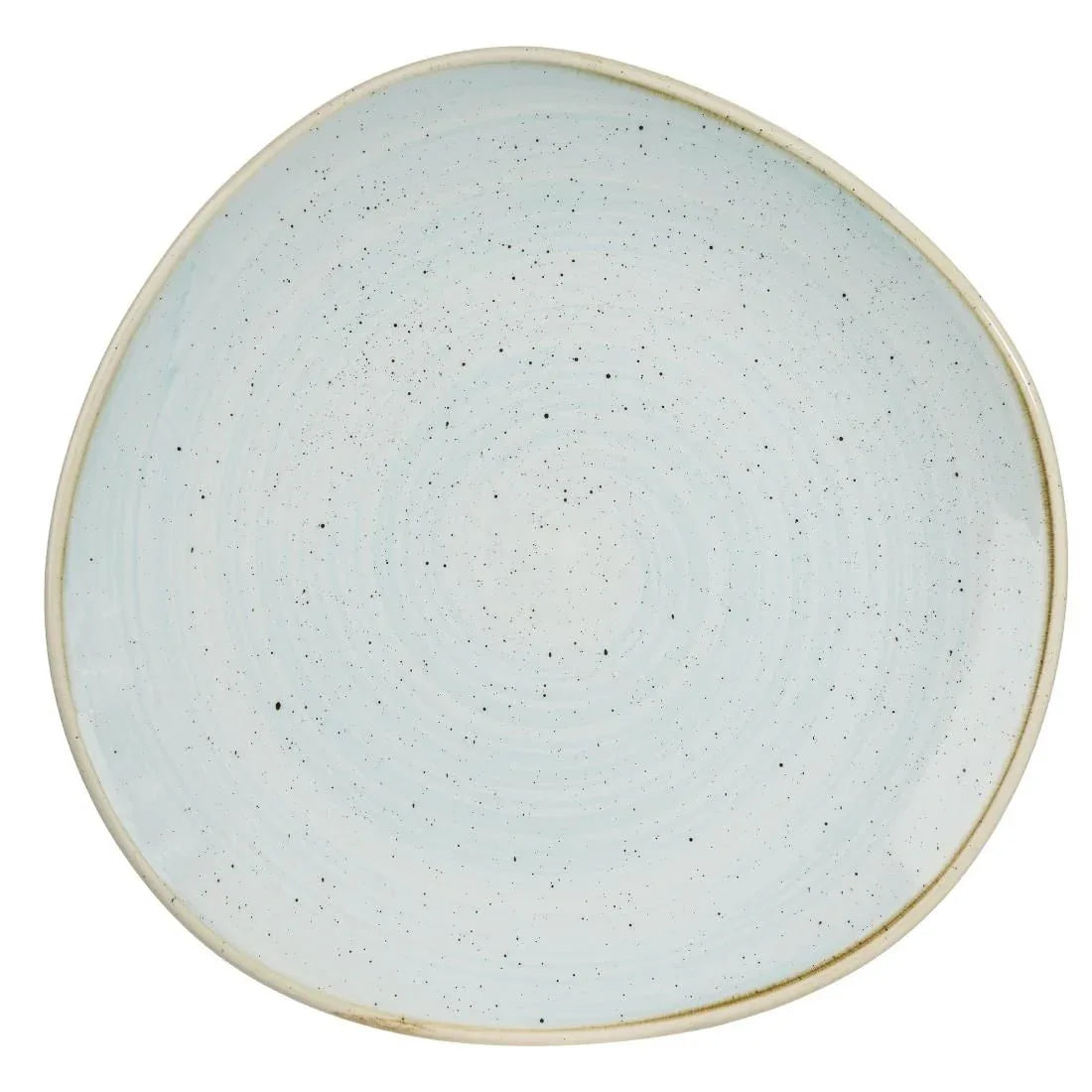 DA730 Churchill Stonecast Trace Plates Duck Egg Blue 286mm (Pack of 12) - JD Catering Equipment Solutions Ltd