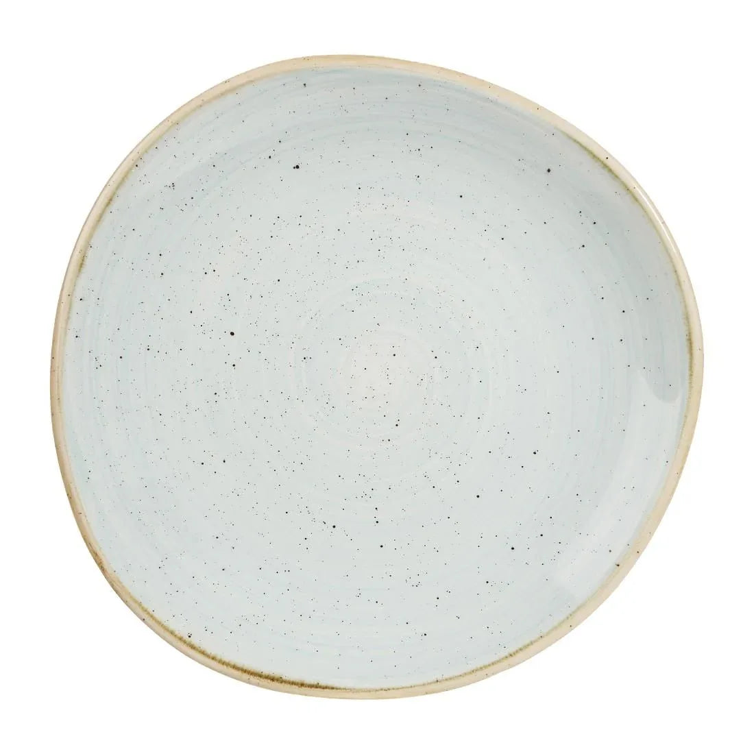 DA732 Churchill Stonecast Trace Plates Duck Egg Blue 210mm (Pack of 12) - JD Catering Equipment Solutions Ltd