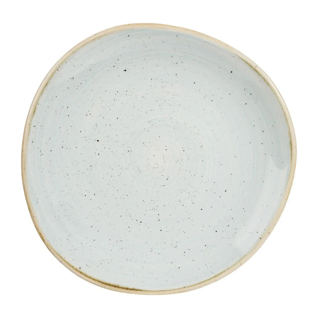 DA732 Churchill Stonecast Trace Plates Duck Egg Blue 210mm (Pack of 12) - JD Catering Equipment Solutions Ltd