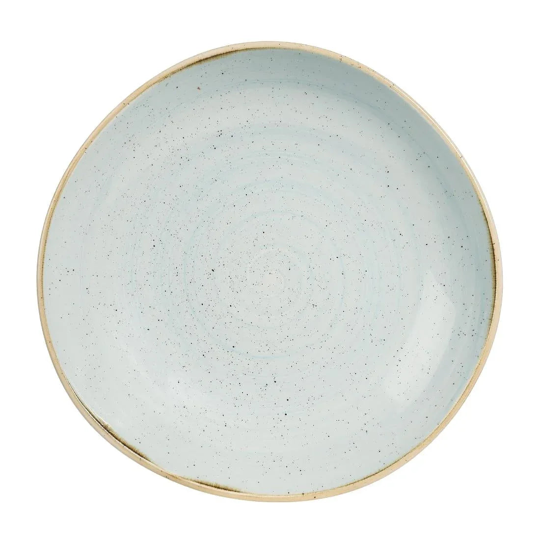 DA734 Churchill Stonecast Trace Bowls Duck Egg Blue 253mm (Pack of 12) - JD Catering Equipment Solutions Ltd