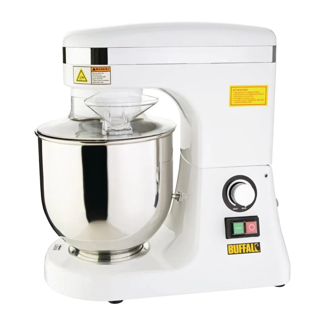 DB266 Buffalo 7Ltr White Planetary Mixer - JD Catering Equipment Solutions Ltd