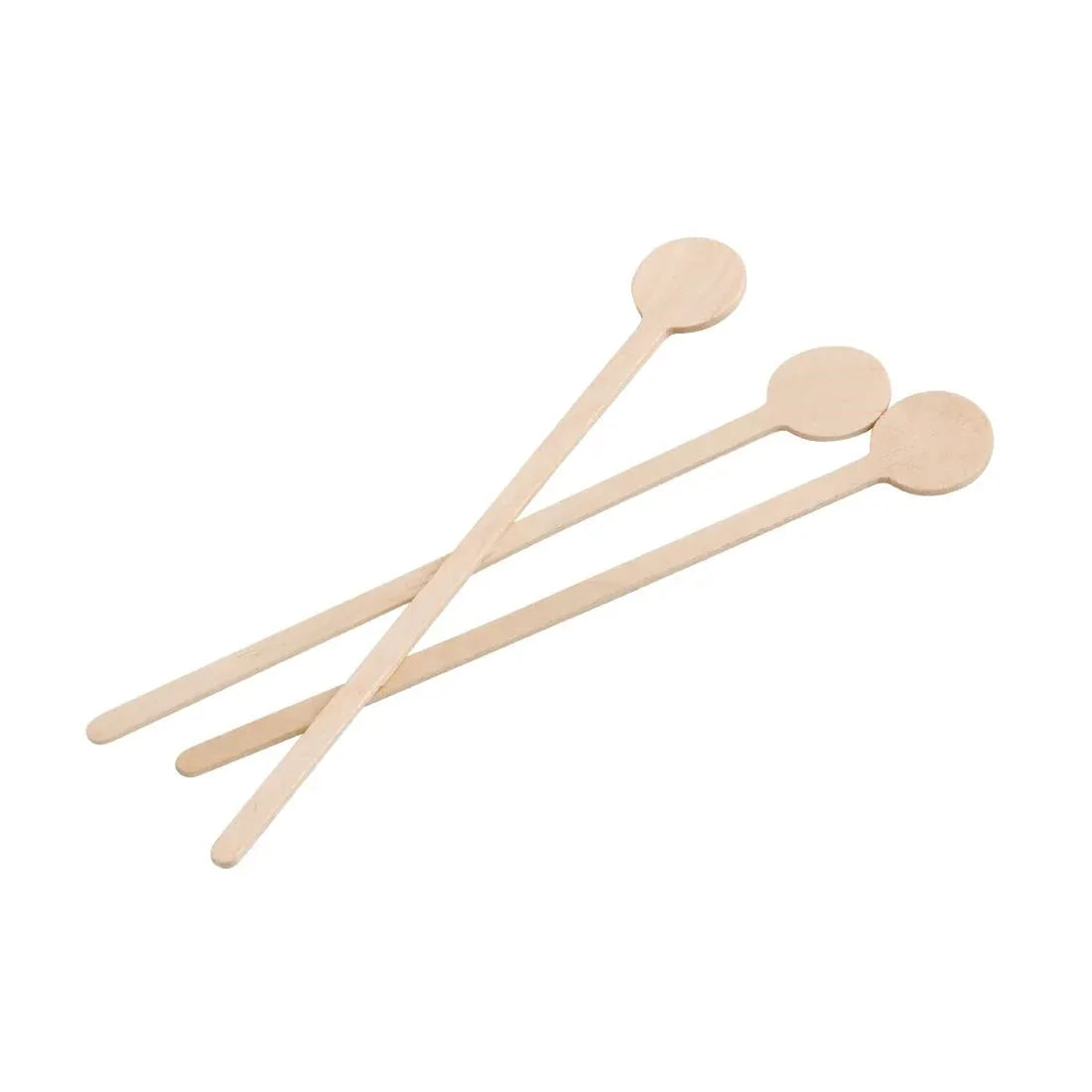 DB493 Fiesta Compostable Wooden Cocktail Stirrers 150mm (Pack of 100) - JD Catering Equipment Solutions Ltd
