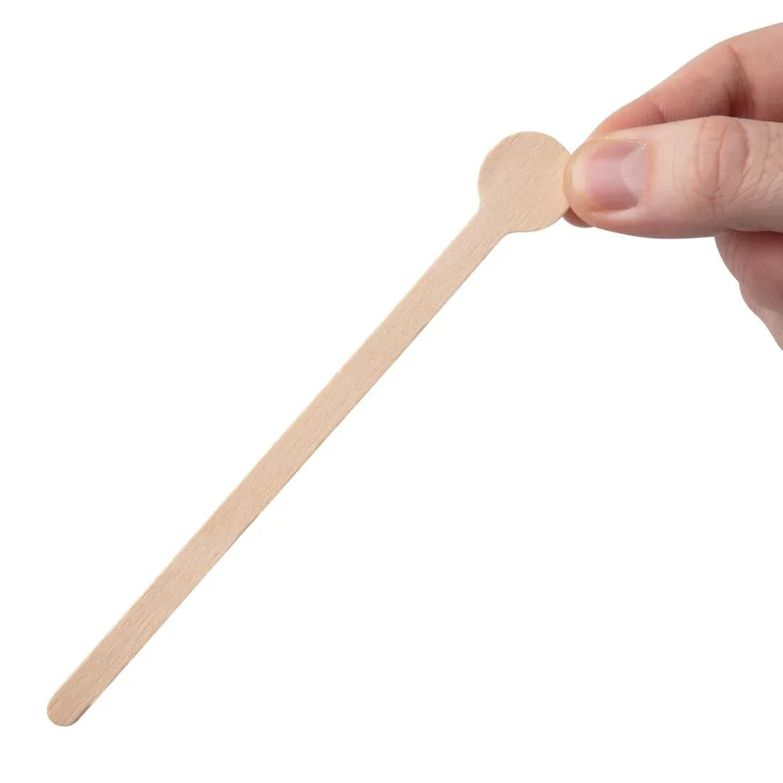 DB493 Fiesta Compostable Wooden Cocktail Stirrers 150mm (Pack of 100) - JD Catering Equipment Solutions Ltd