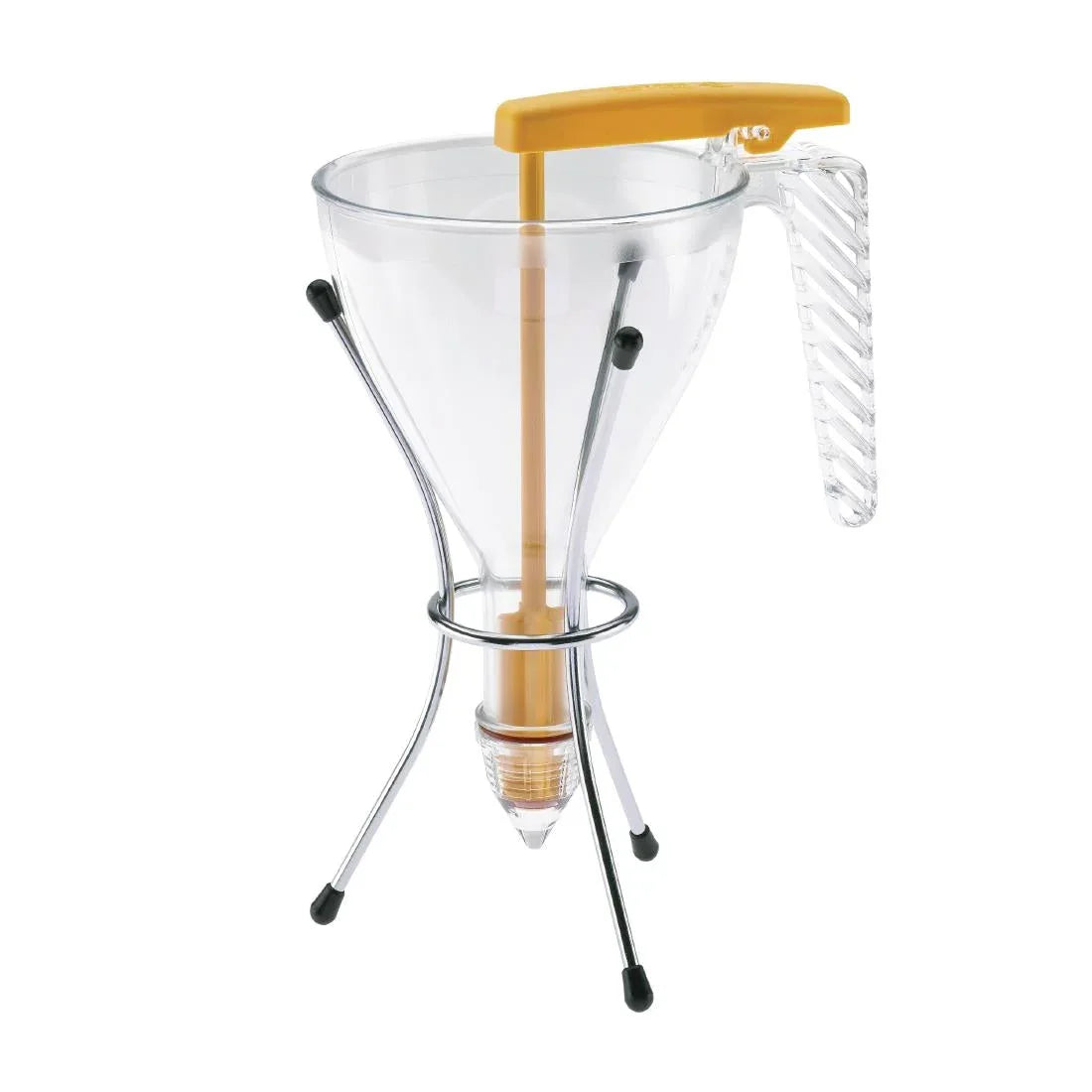 DB551 Matfer Bourgeat Piston Funnel with Stand 0.75Ltr - JD Catering Equipment Solutions Ltd