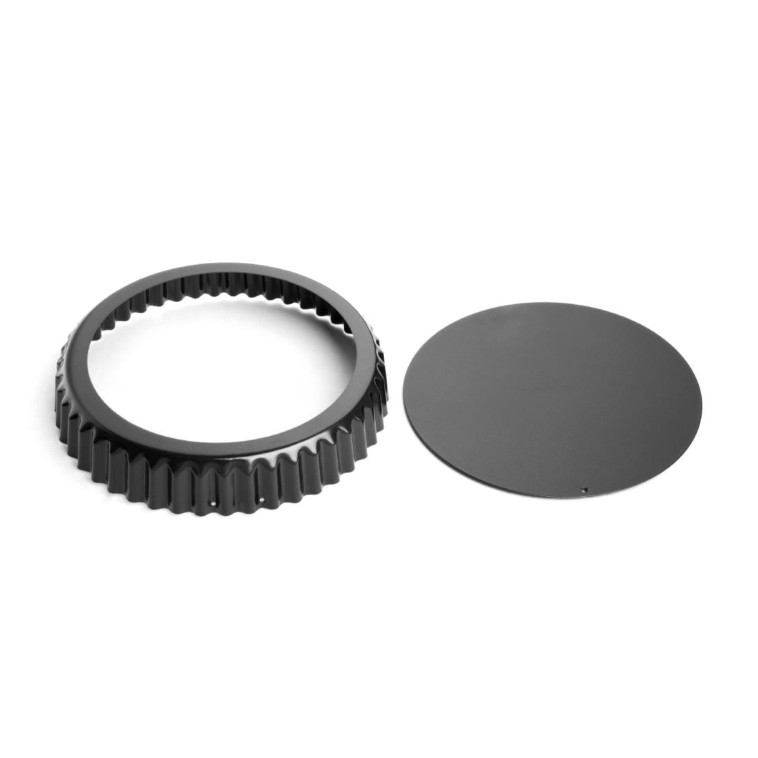 DB566 Vogue Non-Stick Quiche Tin With Removable Base 200mm JD Catering Equipment Solutions Ltd