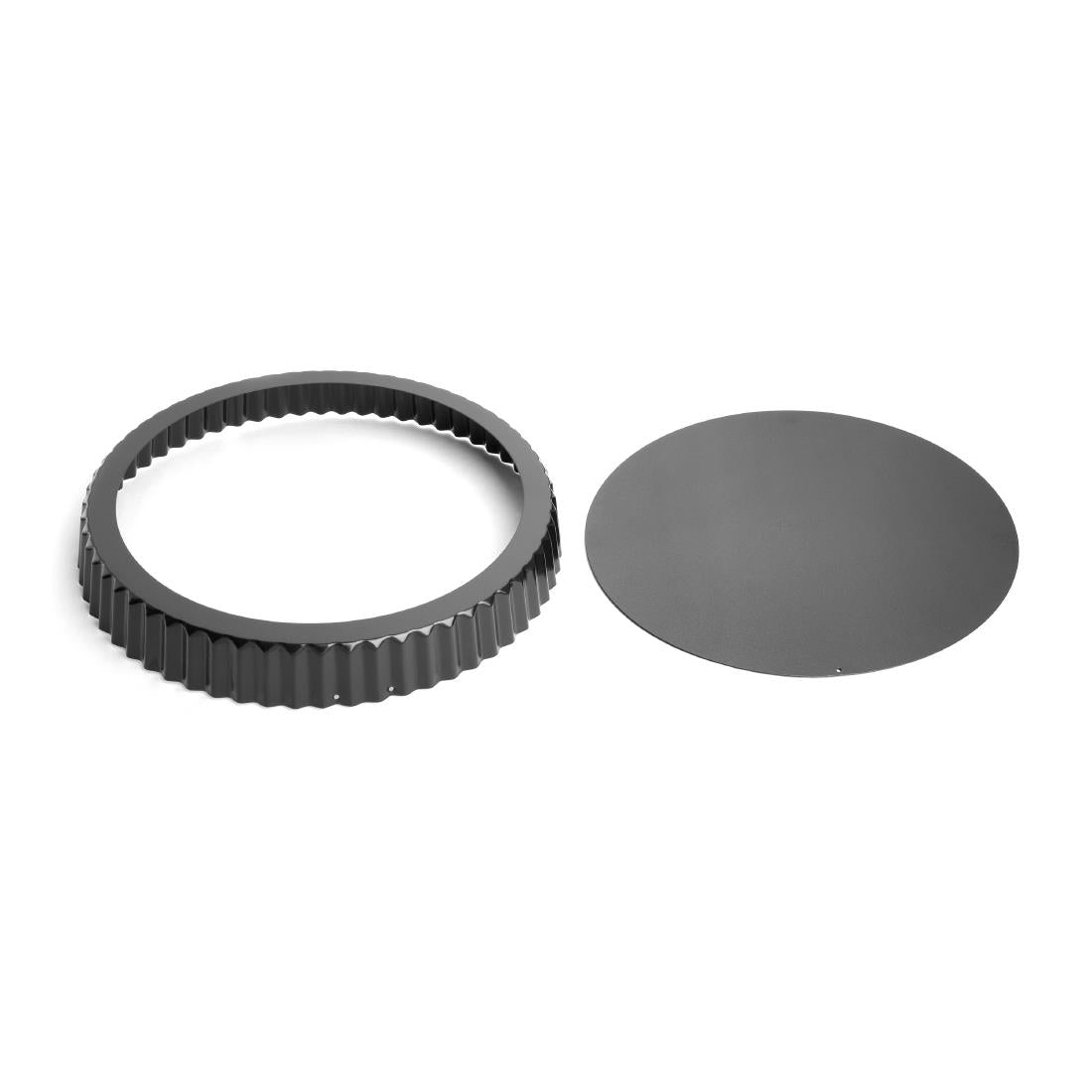 DB567 Vogue Non-Stick Quiche Tin With Removable Base 250mm JD Catering Equipment Solutions Ltd