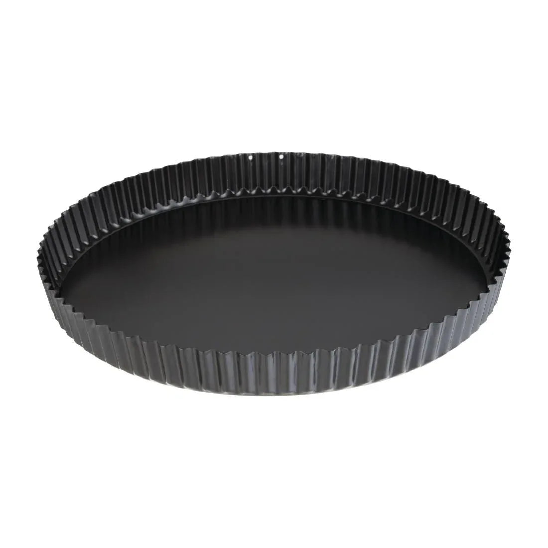 DB568 Vogue Non-Stick Quiche Tin With Removable Base 300mm - JD Catering Equipment Solutions Ltd