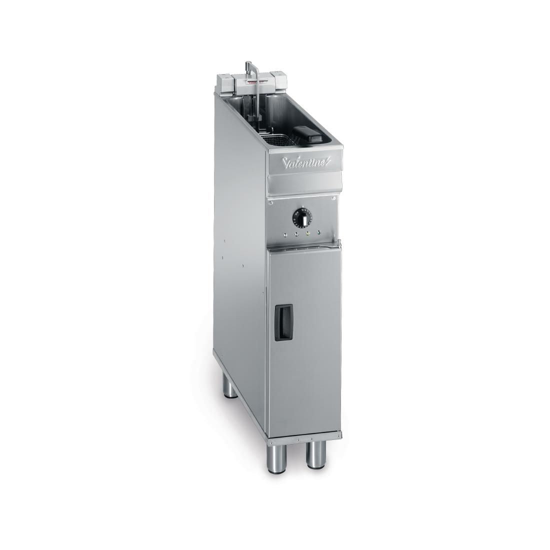 DB590 Valentine Single Tank Single Basket Free Standing Electric Fryer Evo 200 JD Catering Equipment Solutions Ltd
